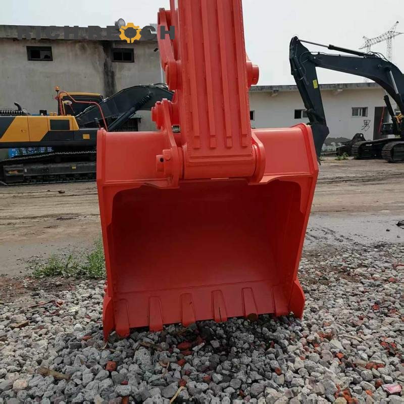 Hydraulic main pump and control valves of a 2023 Hitachi ZX350-3G excavator, low hours, $30,750